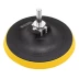 Тарелка опорная для дрели и УШМ с липучкой, 115 мм, стандартная, с адаптером c М14 на d8 Denzel 76250 купить в Ханты-Мансийске