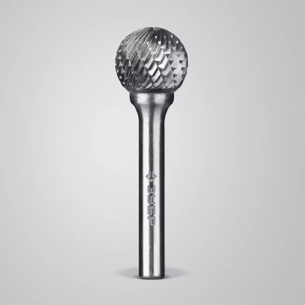 Зубр Твердосплавная борфреза D - сфера, 16 х 14 мм (28803-16-14) купить в Ханты-Мансийске