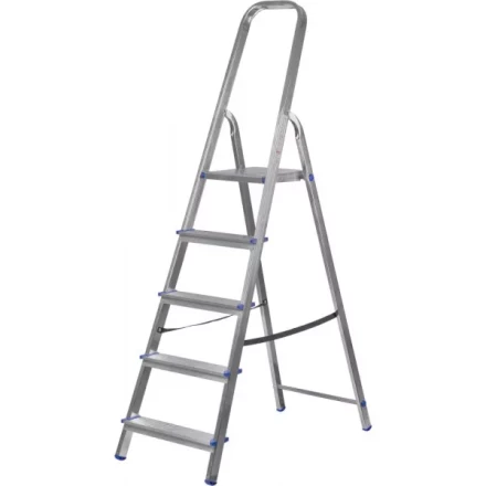 Лестница-стремянка ЗУБР алюминиевая, усиленный профиль, 5 ступеней 38805-05 купить в Ханты-Мансийске