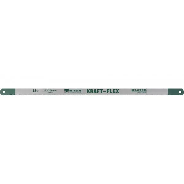 Полотно "KRAFT-FLEX" по металлу, KRAFTOOL 15942-18-S50, Bi-Metal, 18TPI, 300 мм, 50 шт 15942-18-S50 купить в Ханты-Мансийске
