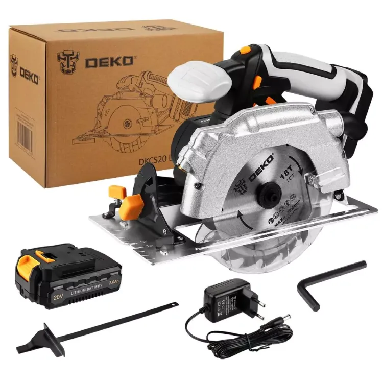 Пила дисковая аккумуляторная DEKO DKCS20 Laser, 063-4205 купить в Ханты-Мансийске