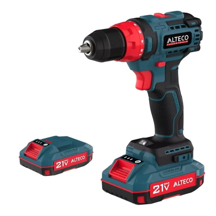 Бесщеточная аккумуляторная дрель-шуруповерт ALTECO CD 21-45 BL X2 73510 купить в Ханты-Мансийске
