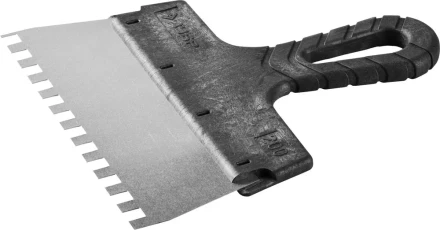 Шпатель ЗУБР &quot;МАСТЕР&quot; ФАСАДНЫЙ, нержавеющее полотно, 200мм, зуб 8х8мм 10078-20-08 купить в Ханты-Мансийске