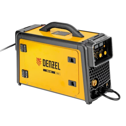 Аппарат инвертор. полуавтомат. сварки  MIG-160, 160 А, ПВ 60%, катушка 5 кг// Denzel 94309 купить в Ханты-Мансийске