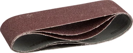 Лента шлифовальная бесконечная ЗУБР &quot;МАСТЕР&quot; на тканевой основе, для ЛШМ, P60, 75х533мм, 3шт 35542-060 купить в Ханты-Мансийске