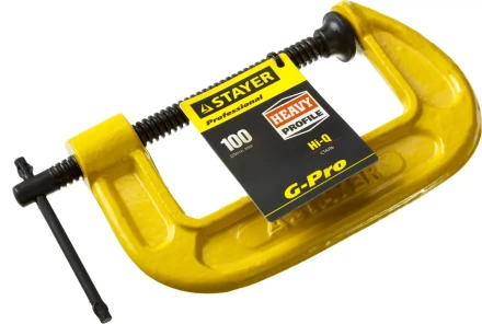 Струбцина STAYER &quot;PROFI&quot; G-образная, 100мм 32144-100 купить в Ханты-Мансийске