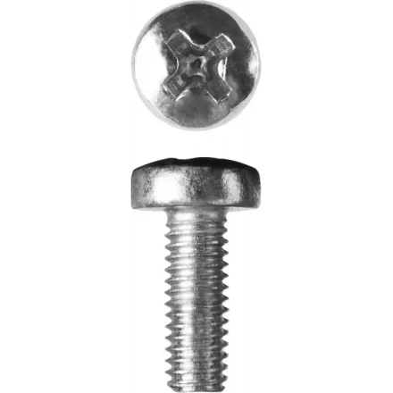 Винт ЗУБР &quot;МАСТЕР&quot; DIN 7985, класс прочности 4.8, оцинкованный, M3x10мм, 5кг 303150-03-010 купить в Ханты-Мансийске