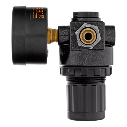 Регулятор давления с манометром Denzel R1500, 12 бар, 1/4&quot;, 57491 купить в Ханты-Мансийске