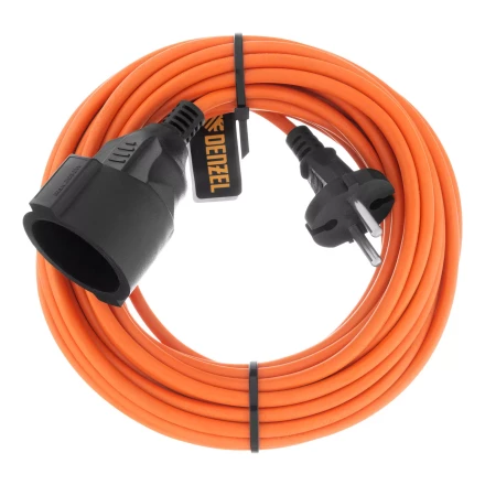 Удлинитель-шнур силовой Denzel Garden Series, б/з, ПВС, 10м, 1 розетка, 2 x 1 мм, 3 м, 37401 купить в Ханты-Мансийске