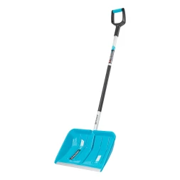 Лопата-скрепер для уборки снега Palisad 61727, полипропилен, 550х340х1450 мм, алюминиевый черенок, ПВХ, LUXE