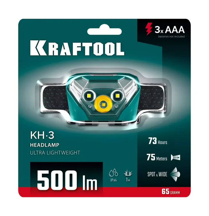 Налобный фонарь KH-3 56456 купить в Ханты-Мансийске