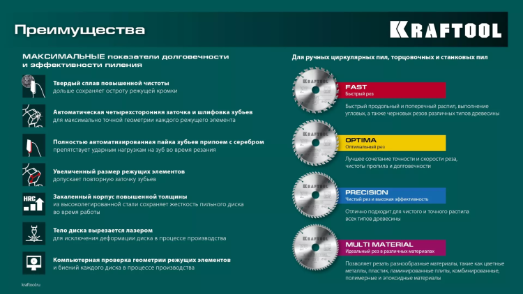 Диск пильный PRECISION, повышенный ресурс 36952-190-30 купить в Ханты-Мансийске