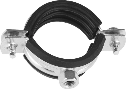 ЗУБР. Хомут трубный с гайкой, оцинкованный, 3/4&quot;, 1шт 37850-25-29-1 купить в Ханты-Мансийске