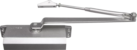 Доводчик дверной ЗУБР для дверей массой до 100 кг цвет серебро 37910-100 купить в Ханты-Мансийске