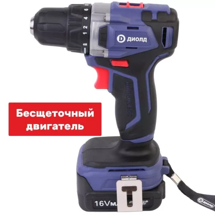 Аккумуляторная дрель-шуруповерт Диолд ДЭА-16Л-08 купить в Ханты-Мансийске