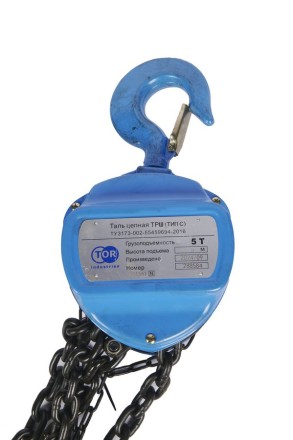 Таль ручная шестеренная TOR ТРШ C 5ТХ6M PRO 101561 купить в Ханты-Мансийске