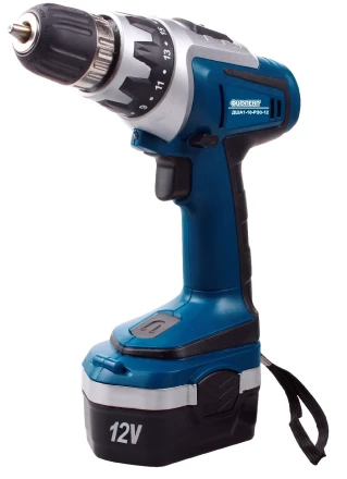 Дрель-шуруповерт аккумуляторная Фиолент ДША1-10-РЭ3-12 В купить в Ханты-Мансийске