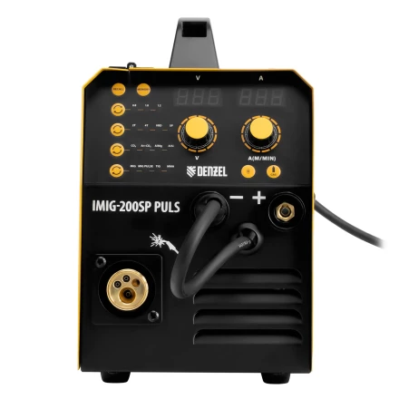 Аппарат инвертор. полуавтомат. cварки IMIG-200SP Pulse, 200 А, ПВ 60%, катушка 5 кг// Denzel 94362 купить в Ханты-Мансийске