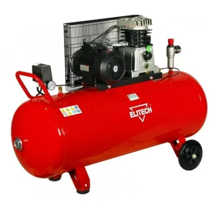 Компрессор масляный поршневой ременной Elitech КР 200/AB515/3Т купить в Ханты-Мансийске