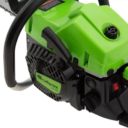 Пила цепная бензиновая БП-4540, 45 см3, шина 40 см, шаг 0.325, паз 1,5 мм, 64 звена Сибртех 95208 купить в Ханты-Мансийске