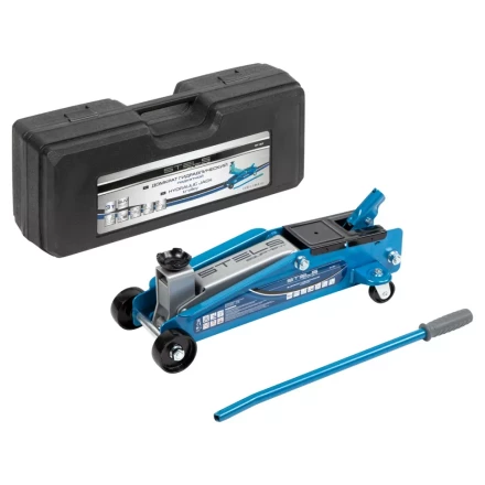 Домкрат гидравлический подкатной, высокий подъем, 3т, SUV, 190-535 мм, в кейсе Stels 51157 купить в Ханты-Мансийске