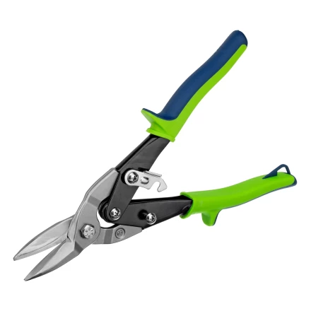 Ножницы по металлу, Сибртех 250 мм, прямой рез, сталь С55, двухкомпонентные рукоятки, 78336 купить в Ханты-Мансийске