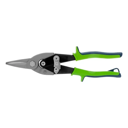 Ножницы по металлу, Сибртех 250 мм, прямой рез, сталь С55, двухкомпонентные рукоятки, 78336 купить в Ханты-Мансийске