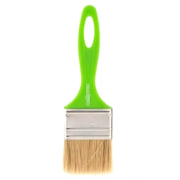 Кисть флейцевая &quot;Евро&quot;, 50 x 8, натуральная щетина, пластиковая ручка Сибртех 83302