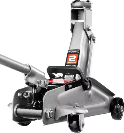 Домкрат гидравлический подкатной, 2т, 130-315мм, MIRAX 43252-2 43252-2 купить в Ханты-Мансийске