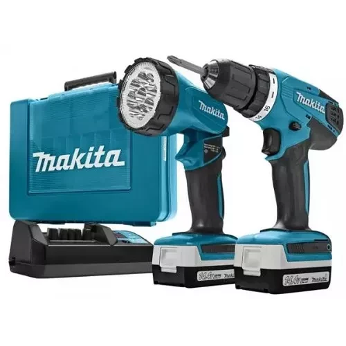 Дрель-шуруповерт аккумуляторная Makita DF347DWLE купить в Ханты-Мансийске