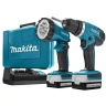Дрель-шуруповерт аккумуляторная Makita DF347DWLE купить в Ханты-Мансийске