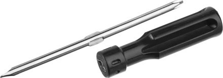 Отвертка СИБИН с двухсторонним стержнем, 2 в1, PH №2 /SL 6мм, 70мм 2516 купить в Ханты-Мансийске