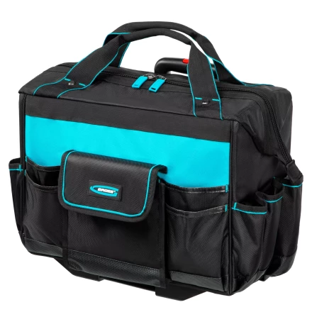 Сумка для инструмента Gross 90277, 460х240х340мм, выдвижная рукоятка, колеса купить в Ханты-Мансийске