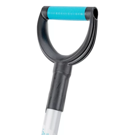 Лопата для уборки снега Palisad 61776, полипропилен, 350х405х1300мм, алюминиевый черенок, ПВХ накладка, LUXE купить в Ханты-Мансийске