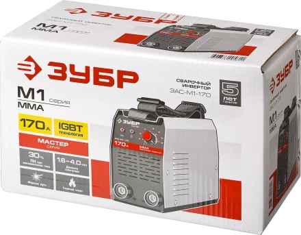 Сварочный инвертор ММА ЗАС-М1-170 серия МАСТЕР купить в Ханты-Мансийске
