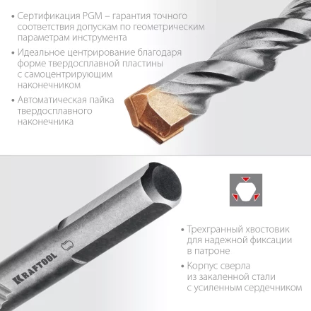 Сверла по бетону EXTREME 29166-120-09 купить в Ханты-Мансийске