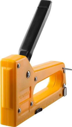 Степлер &quot;A 53&quot;, пластиковый корпус, для тонкой скобы тип 53 (4-8 мм), STAYER Master 3140_z01 купить в Ханты-Мансийске