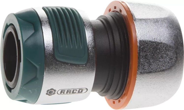 Соединитель RACO "Profi-Plus" (шланг-насадка), усиленный пластик, 3/4" 4247-55099B купить в Ханты-Мансийске