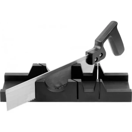 Набор DEXX: Стусло пластмассовое + пила для стусла, для заготовок до 65х35мм, ножовка 300мм 1538-30 купить в Ханты-Мансийске