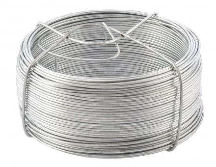 Проволока стальная оцинкованная 1,2 мм длина 50 м Сибртех 47753 купить в Ханты-Мансийске