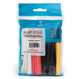 Набор термоусадочных трубок КВТ Колорит Мульти (73644)
