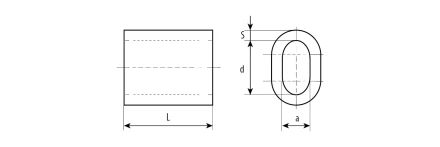 Зажимы троса DIN 3093 алюминиевые пакет серия МАСТЕР купить в Ханты-Мансийске