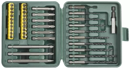 Набор KRAFTOOL Биты со сверлами, 40 предметов 26156-H40 купить в Ханты-Мансийске