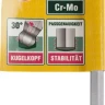 Ключ KRAFTOOL "INDUSTRIE" имбусовый, длинный c шариком, Cr-Mo, хромосатинированное покрытие, HEX 5 27437-5 купить в Ханты-Мансийске