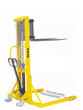 Штабелер гидравлический 1,0 т 1,6 м XILIN SDJAS1016 с раздвижными вилами и расширенными опорами 1006808 купить в Ханты-Мансийске