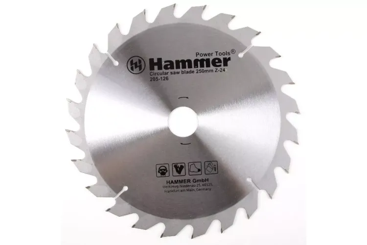 Диск пильный твердосплавный HAMMER Ф250х30мм 24зуб. купить в Ханты-Мансийске
