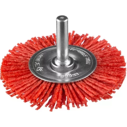 ЗУБР &quot;ПРОФЕССИОНАЛ&quot;. Щетка дисковая для дрели, нейлоновая проволока с абразивным покрытием, 63мм 35161-063_z02 купить в Ханты-Мансийске