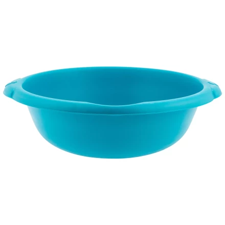 Таз пластмассовый круглый 18 л, бирюзовый, Home Palisad 929865 купить в Ханты-Мансийске