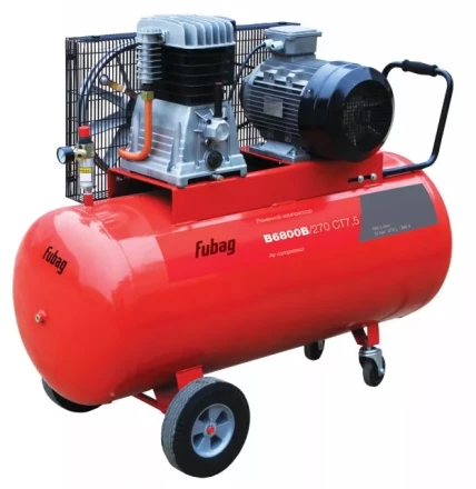 Компрессор масляный поршневой ременной FUBAG B6800В/270 СТ-7.5 купить в Ханты-Мансийске