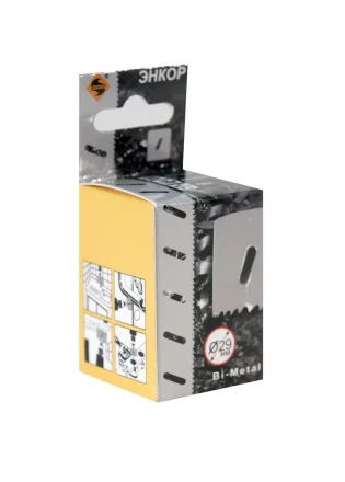 Коронка Bi-Metal Ф29 мм М3 Энкор 24129 купить в Ханты-Мансийске